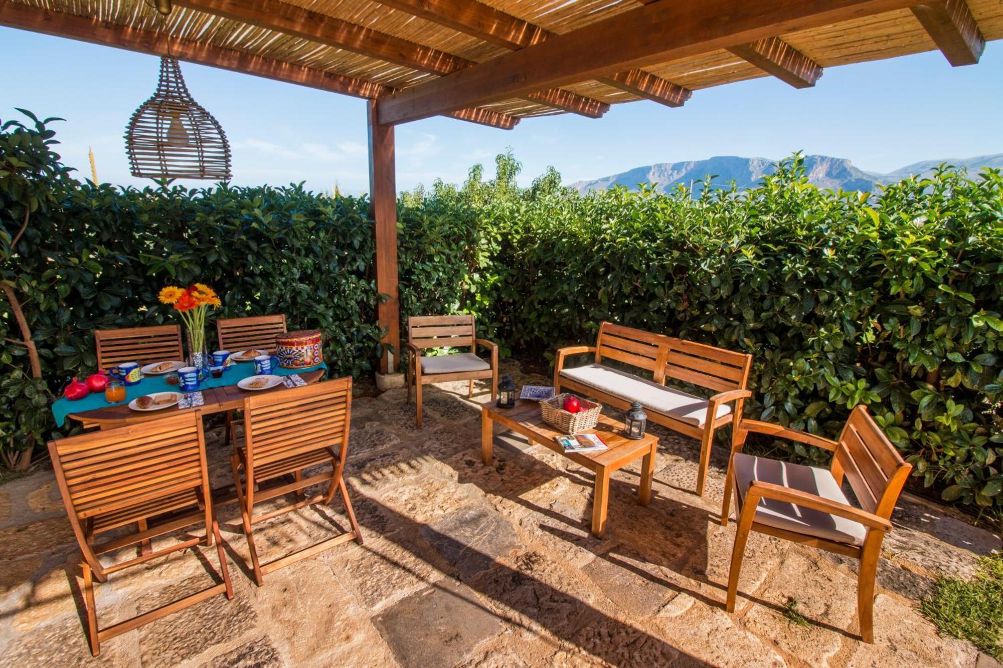 Villa Con Piscina Casale Di Gio Nel Golfo Di Castellammare Partinico Buitenkant foto