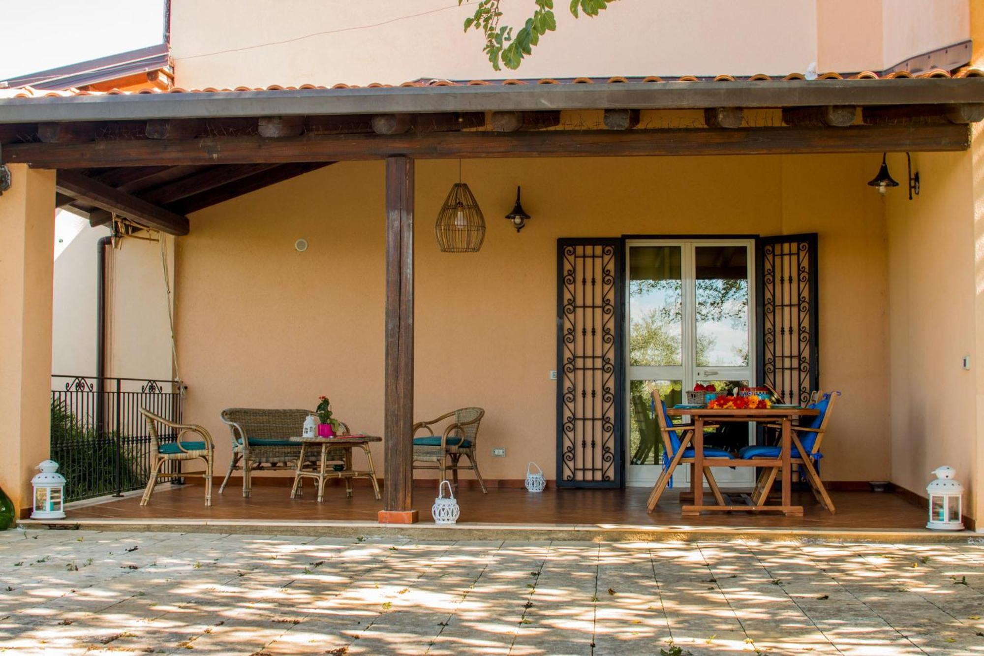 Villa Con Piscina Casale Di Gio Nel Golfo Di Castellammare Partinico Buitenkant foto