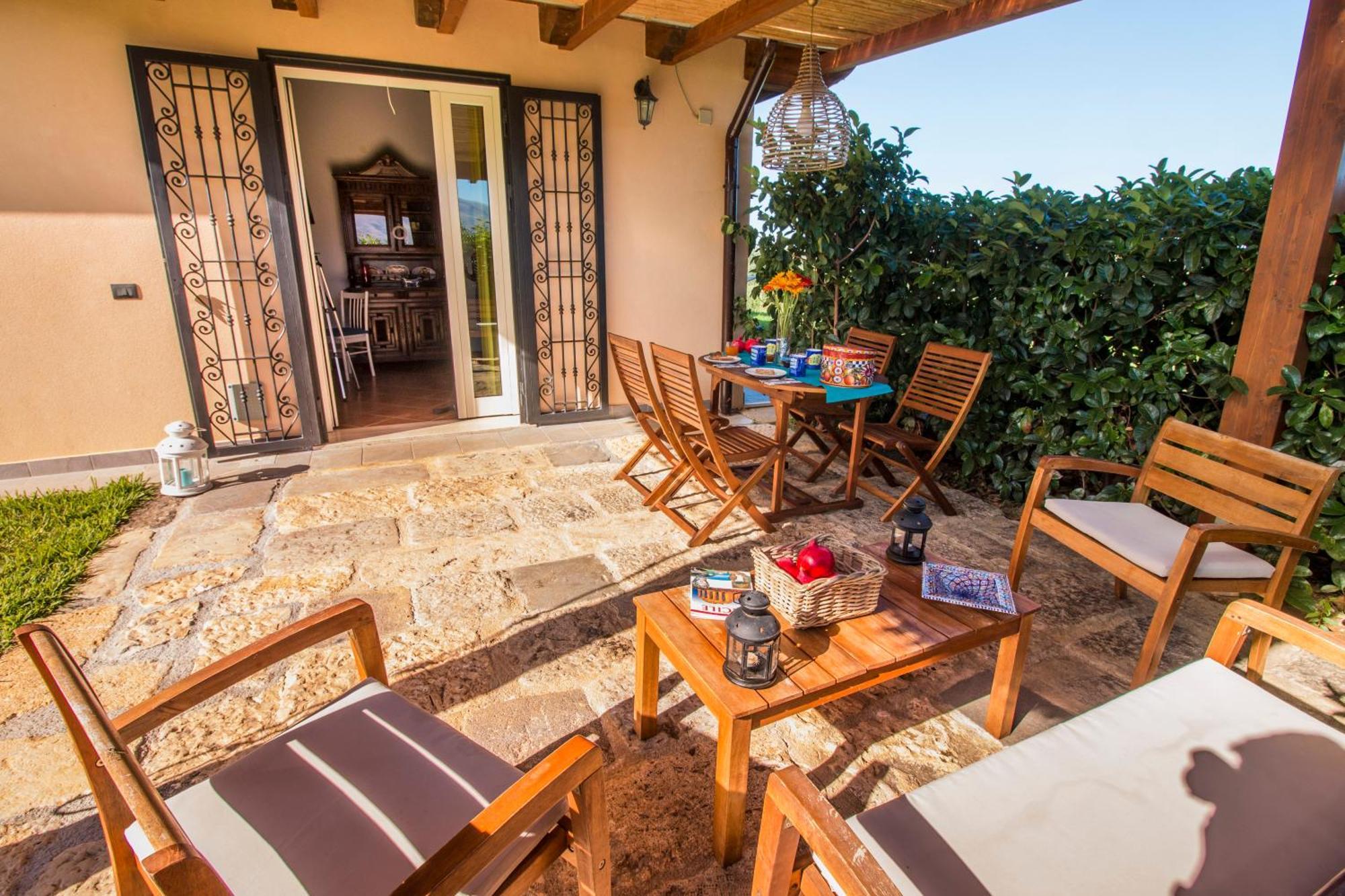 Villa Con Piscina Casale Di Gio Nel Golfo Di Castellammare Partinico Buitenkant foto